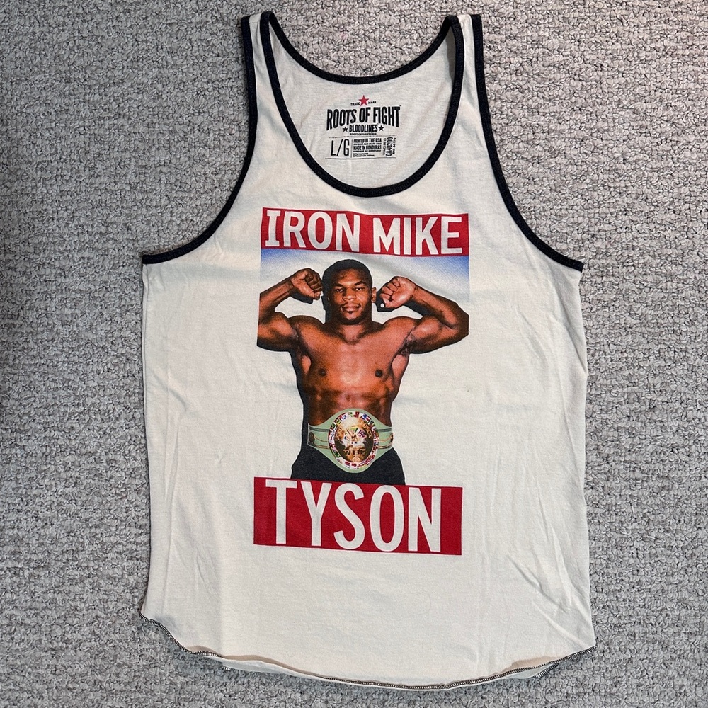 Mike Tyson Roots of Fight Tank Top